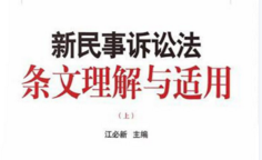 新民事诉讼法条文理解与适用（上+下册） pdf版