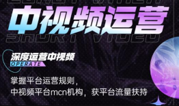 青檬MCN创始人亲自带你0基础5天学会中视频创作