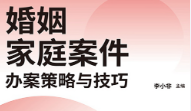 婚姻家庭案件办案策略与技巧 第2版 李小非 202