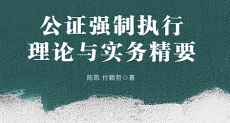 公证强制执行理论与实务精要 202302 陈凯，付颖哲