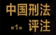 中国刑法评注 三卷全 冯军2023 pdf版下载