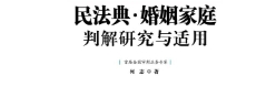 民法典·婚姻家庭判解研究与适用2022 pdf版下载