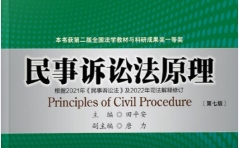 民事诉讼法原理（第七版）田平安2022 pdf版下载