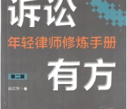 诉讼有方：年轻律师修炼手册（第二版）2022 pd