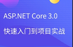 项目实战-ASP.NET Core 3.0快速入门到项目实战【网盘