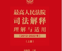 最高人民法院司法解释理解与适用：2012-2022（上