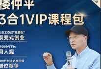 楼仲平：3合1课程套装【用人观+错位竞争+自主制