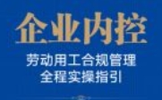 企业内控：劳动用工合规管理全程实操指引 202