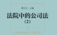 法院中的公司法2 上下册 202404 蒋大兴 pdf电子版下