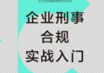 企业刑事合规实战入门 黄勇 韩颖 2024 pdf电子版下