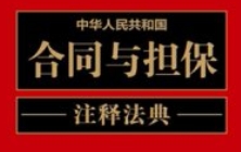 中华人民共和国合同与担保注释法典（新五版）