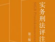 实用刑法评注 第三版 pdf电子版下载