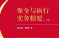 保全与执行实务精要上下册 吴志强 张烨著 2023