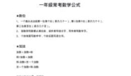 【小学1-6年级全科资料】知识点全面覆盖英语数